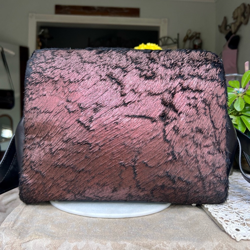 Alexander Wang Fierce! Pony Hair Shoulder Bag NWOT - Picture 7 of 11